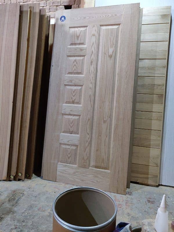 Ash Mdf Doors/Solid wooden doors/Engineering Doors/panel Doors 1