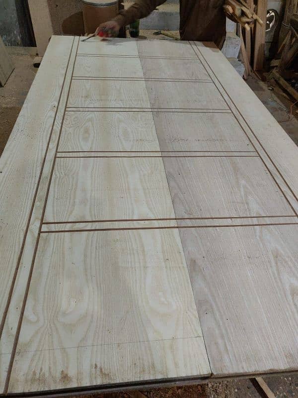 Ash Mdf Doors/Solid wooden doors/Engineering Doors/panel Doors 11