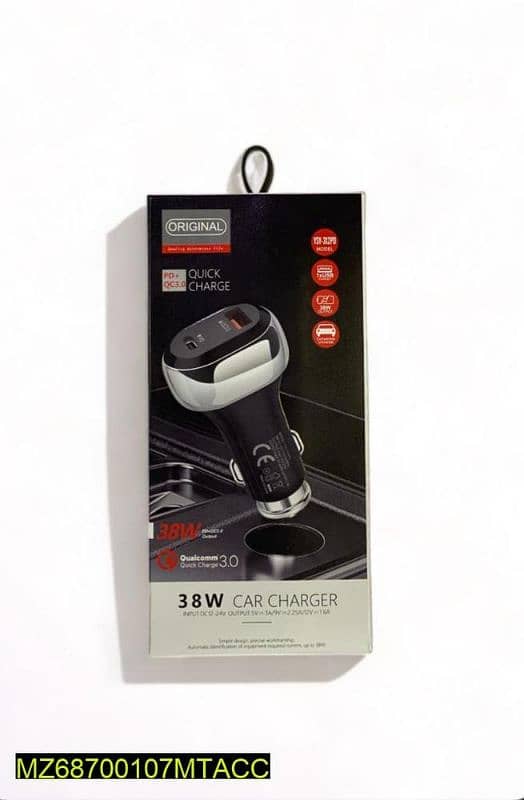 Quick Car Charging Adapter Type - C 3