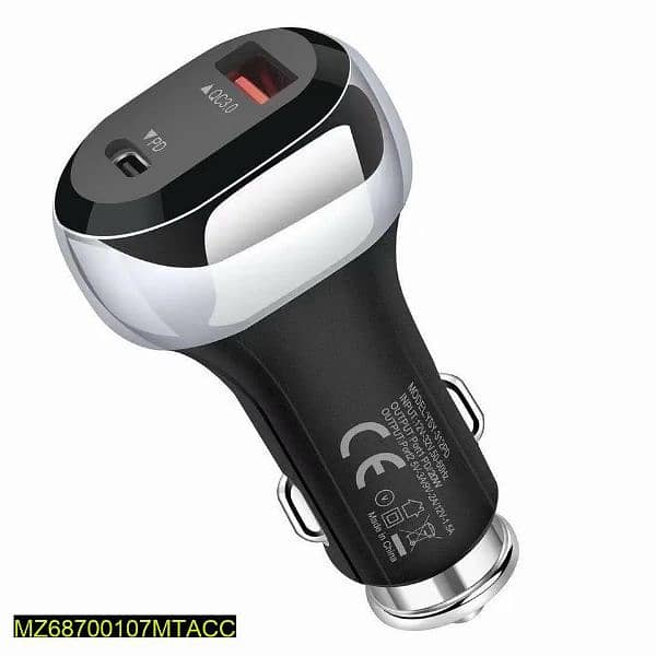 Quick Car Charging Adapter Type - C 6