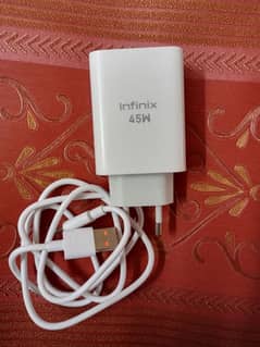 infinix note 30 ka original charger 45w