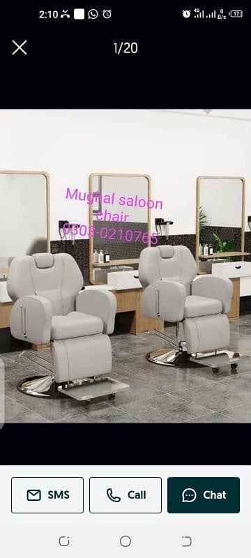 Saloon chair/Shampoo unit/Barber chair/Cutting chair/saloon furniture 14