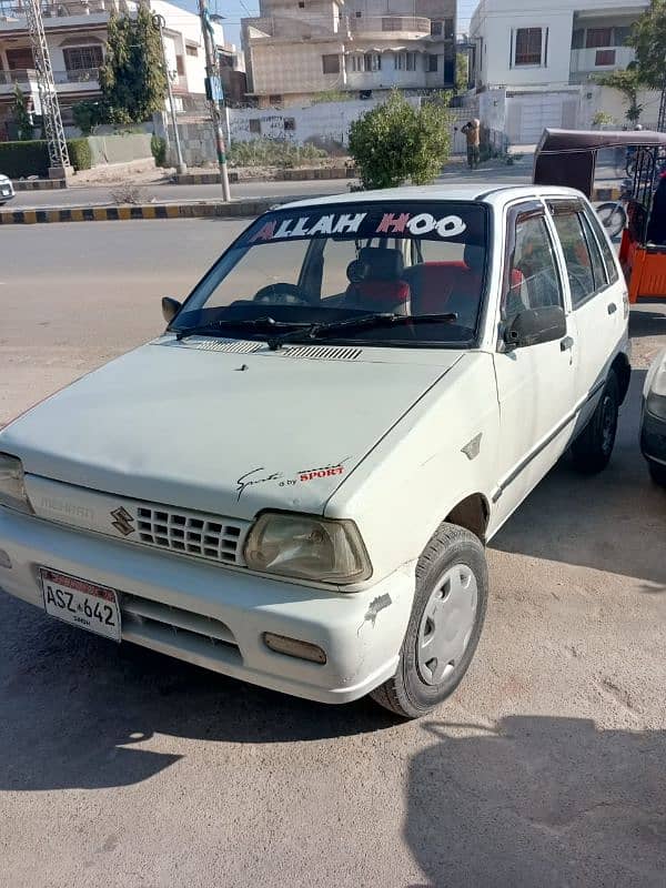 Suzuki Mehran VX 2010, Full Genuine car, used in bank officer 0