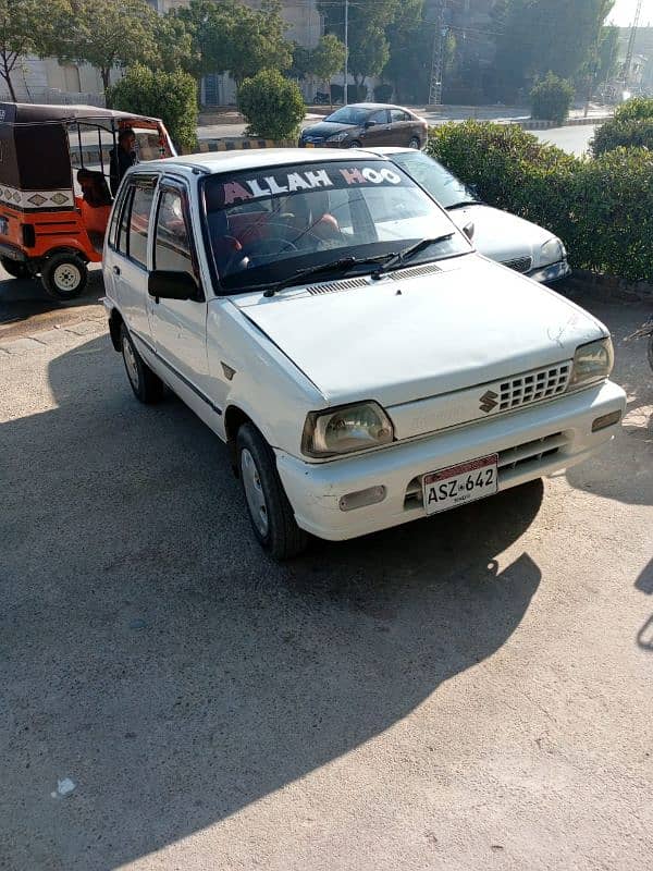 Suzuki Mehran VX 2010, Full Genuine car, used in bank officer 1