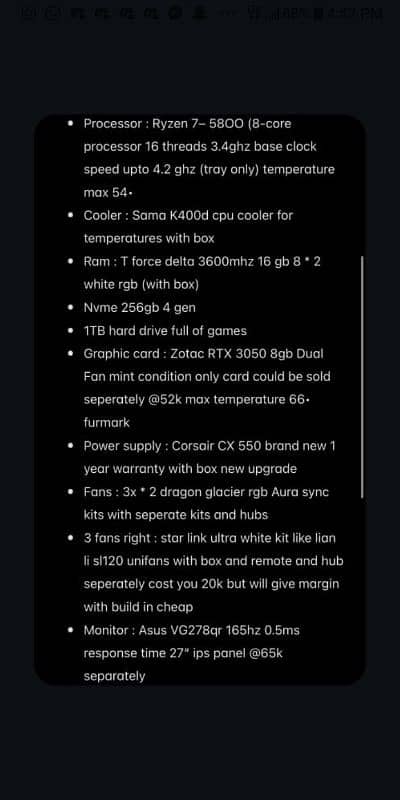 gaming pc for sale 5