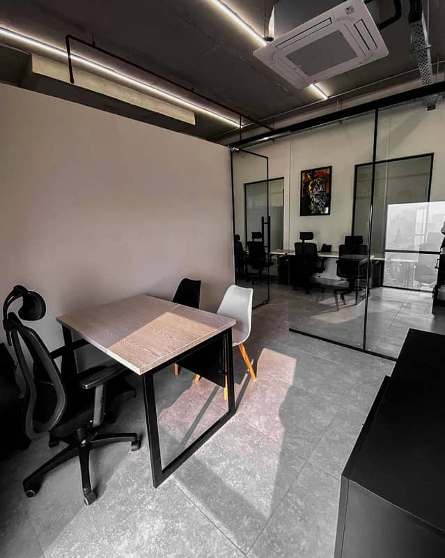 Fully Furnished Office for Rent 900 Sqft in Gulberg, Lahore 2