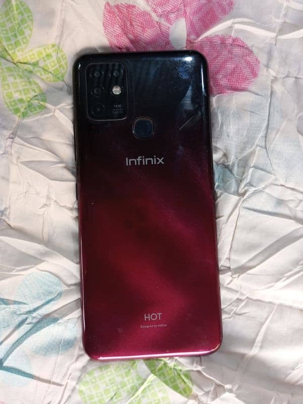 Infinix hot 10 6 128 with box 2