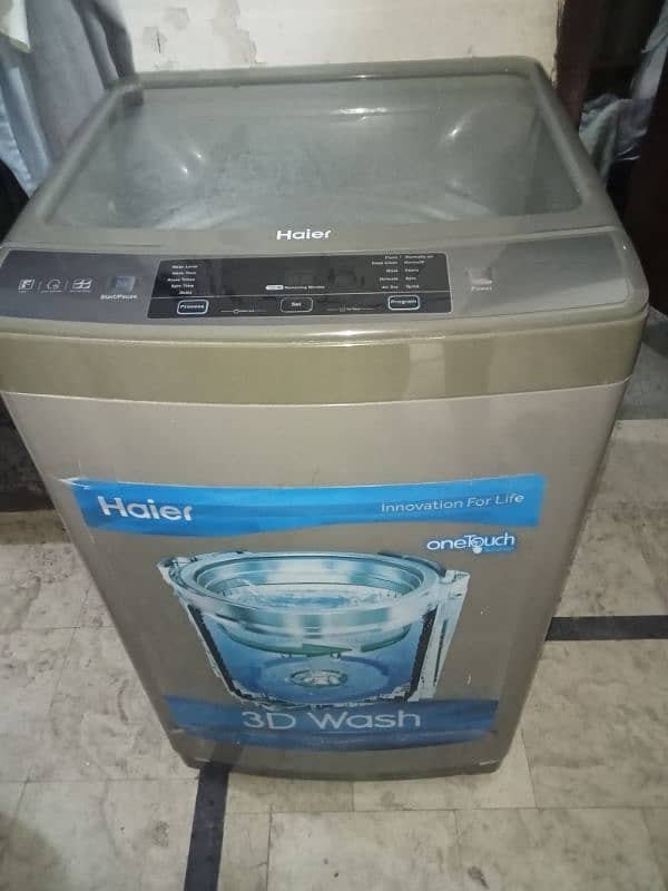 Haier 9 kg Fully Automatic Washing Machine 2