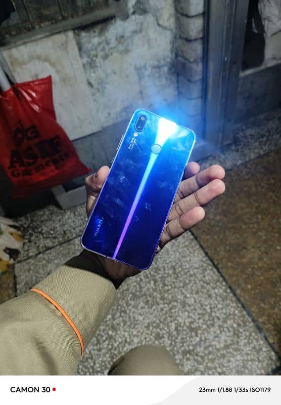 03269547186 Huawei nova 3i 4/128 finger working chlnay ma all ok 9