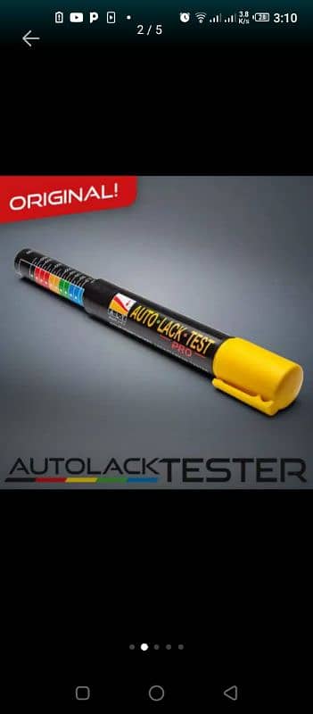 Car paint thickness gauge Pro and sliver German made 3