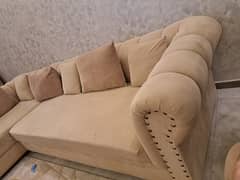 L shape 8 seater sofa