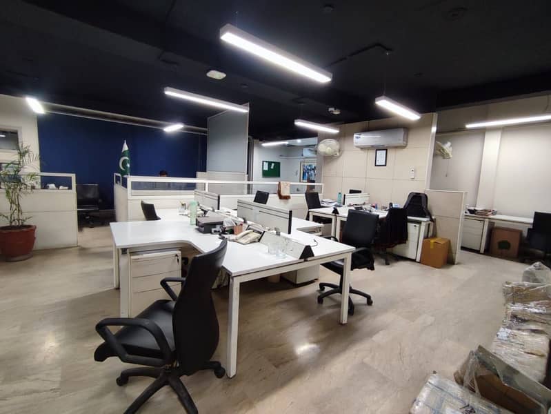 Commercial Office Floor Available for Rent in Lahore Johar town 1