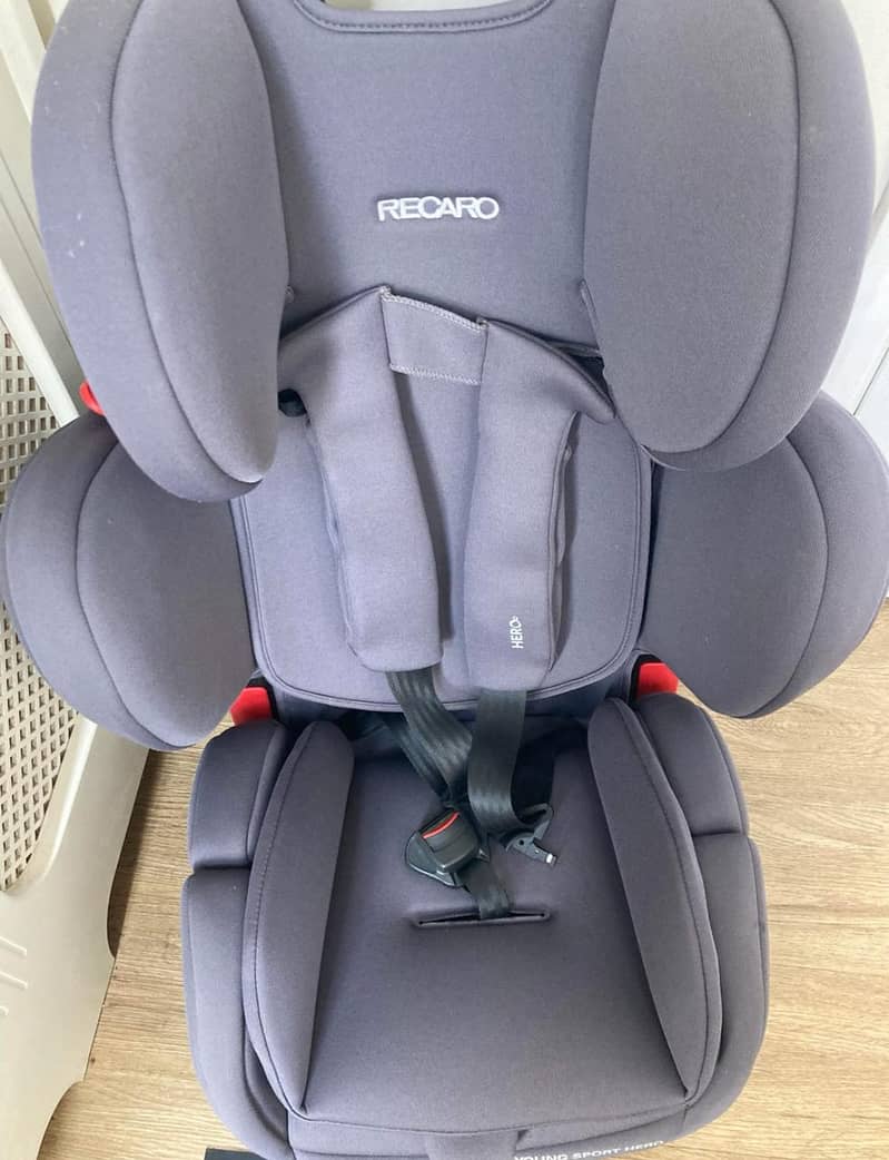 RECARO Young Sport Hero Car Seat, Grey | Imported from UK | Like New 0