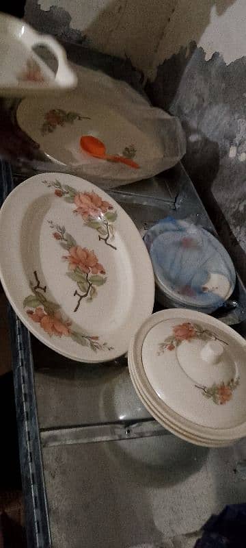 dinner set pati with all Saman for sale 3