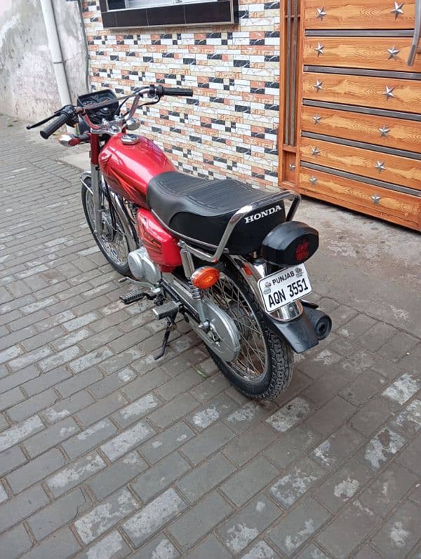 Honda 125 look like no any work required 3