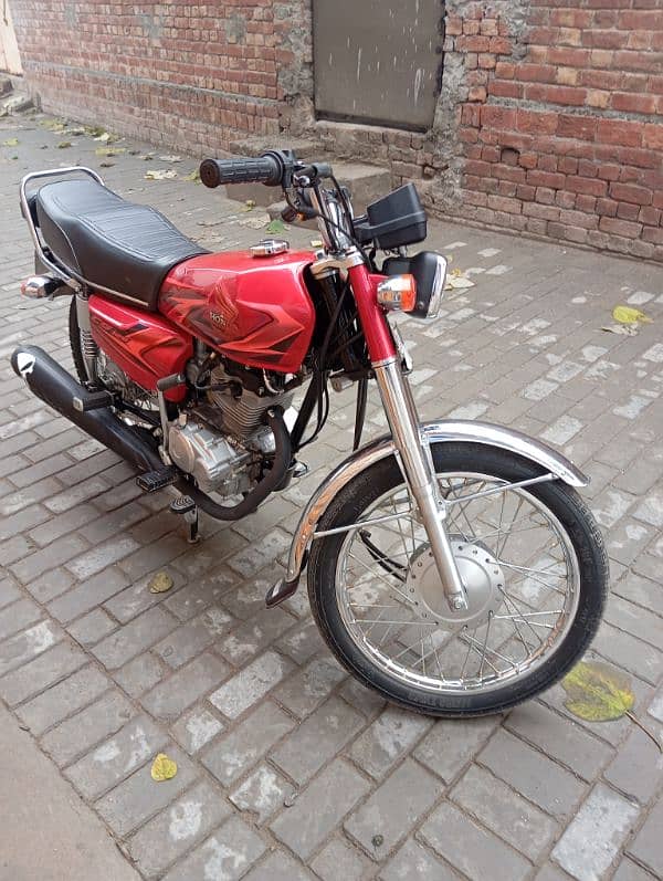 Honda 125 look like no any work required 6