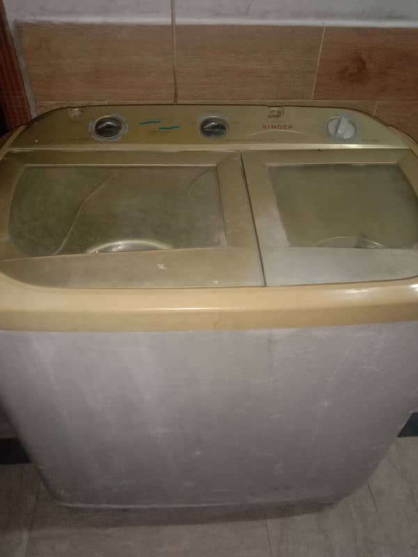 dual tub washer dryer perfectly working 03008125456 0