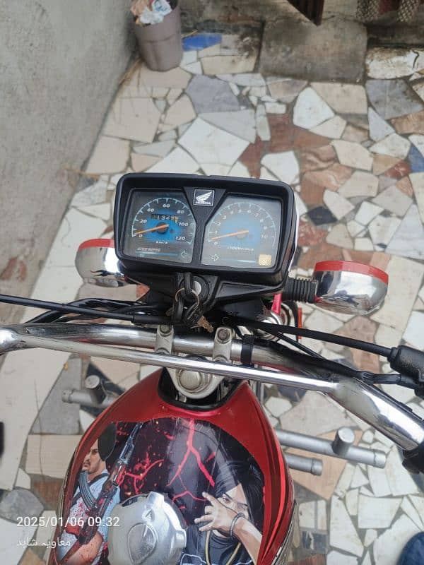 Honda 125 2018 model total original 10