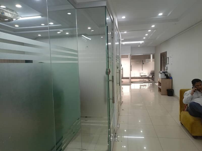 8 Marla 3rd Floor Office With Elevator For Rent In DHA Phase 5 Block B, Lahore. 8