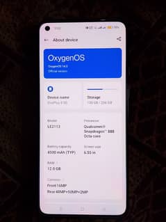 OnePlus 9 5G  . . . . 12/256. . . . snapdragon 888. . . global variant