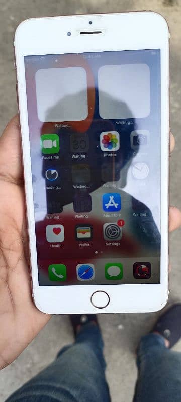 iphone6s plus 128gb pta approved finger print OK exchange possible 8