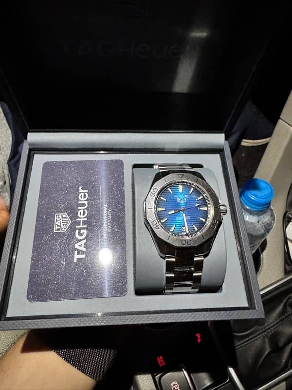 TAG HEUER AquaRacer Automatic Blue 1