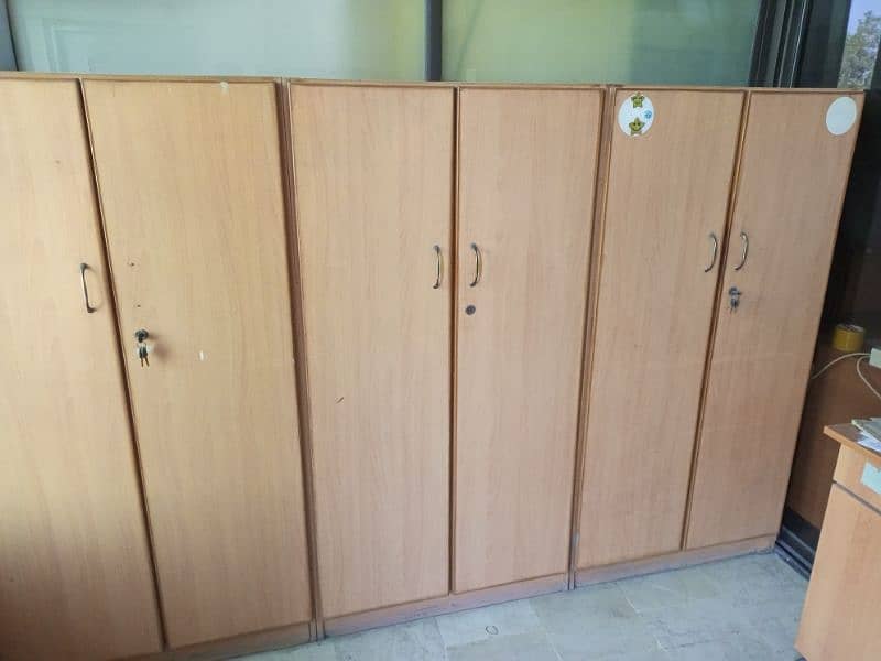 Glass door office cabinets for sale 4