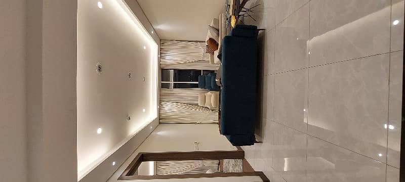 Fully Furnished Lugubrious 1 Bedroom Apartment For Rent On MM Alam Road Gulberg 9