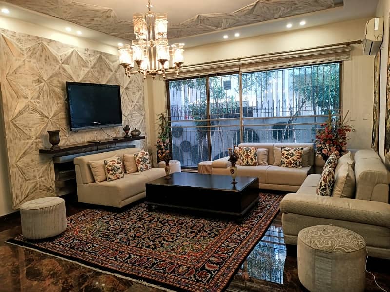 Lavishly Furnished 1-kanal Designer House With Imported Furniture For Rent In Phase-5 39