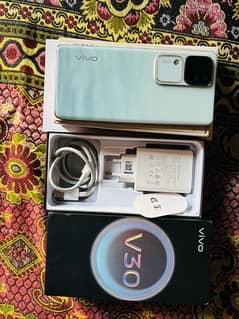 vivo v30 5g 12+12/256 GB full box warranty 8 mnth