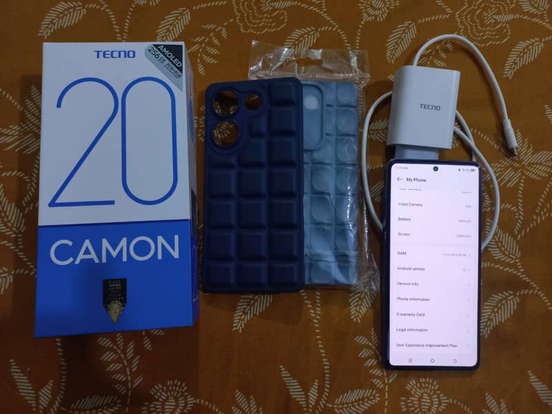 Tecno Cammon 20 8+8 GB Ram 256 GB 4