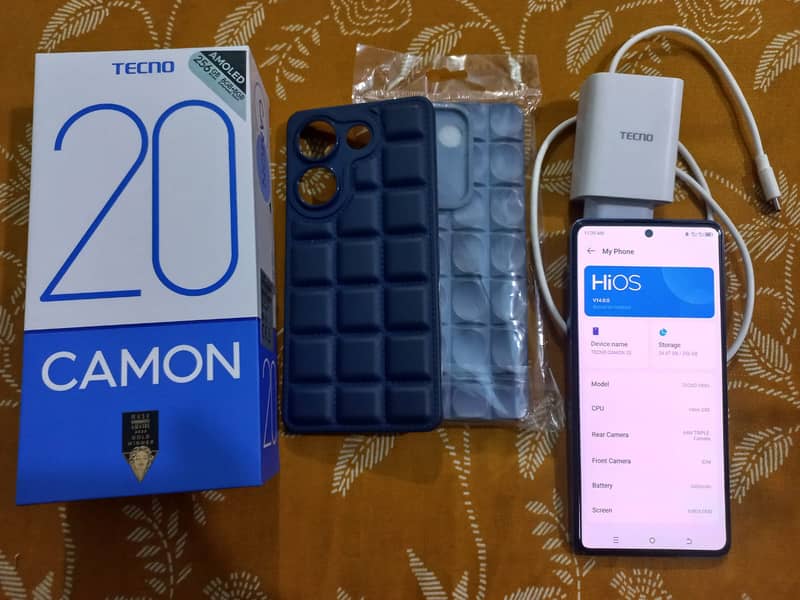 Tecno Cammon 20 8+8 GB Ram 256 GB 11