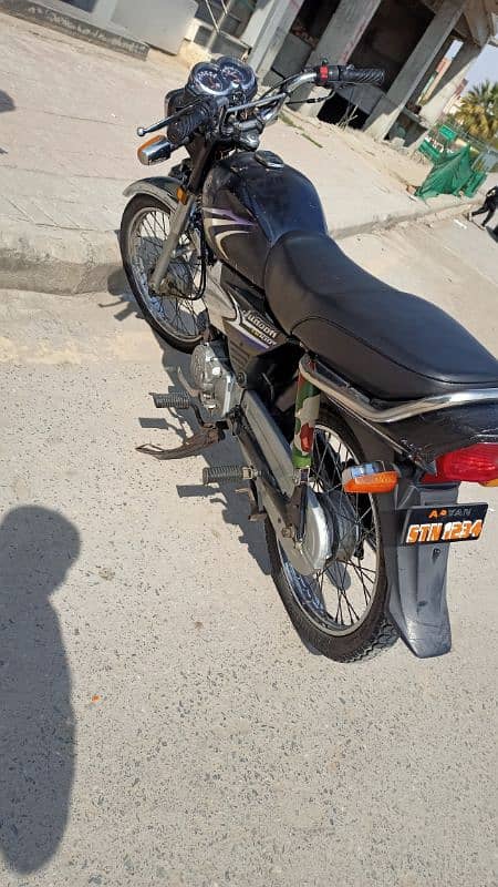 Yamaha junoon golden number plat 1234 6