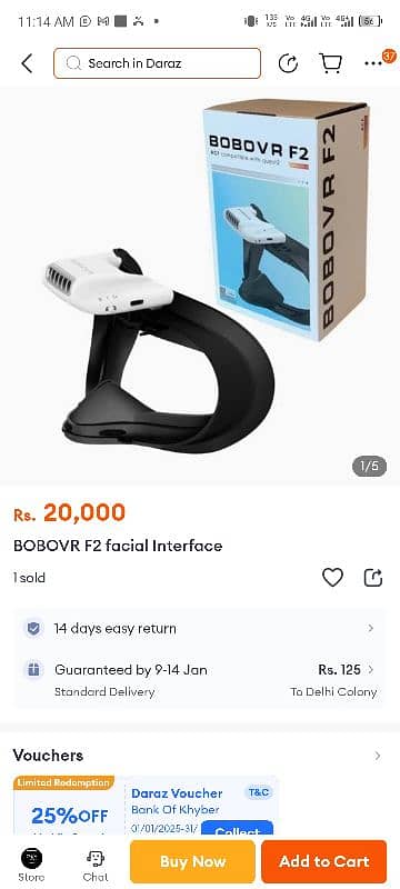 BoboVr F2 Facial Interface 0