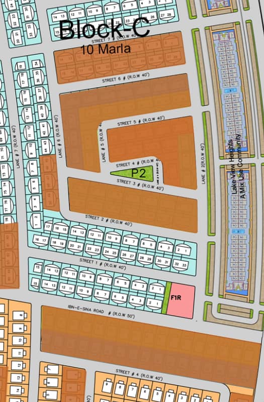 C Block, Street 1, Overseas East Plot Available For Sale 0