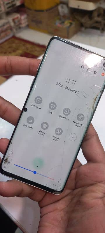 Samsung S10 Plus 6GB 128 GB front glass crack back glass crack always 0