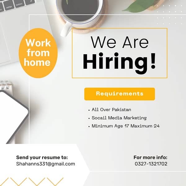 We Are Hiring 0