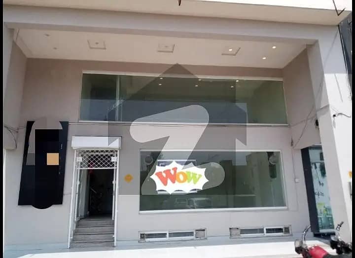 4 Marla Plaza Ground Mezzanine Shop FOR RENT Phase 6 DHA Lahore 0