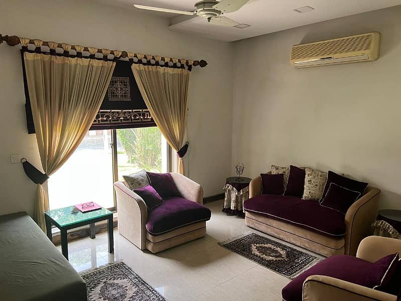 1 Kanal Fully Furnished Full Basement 8 Bedroom House For Sale DHA Raya Lahore 0