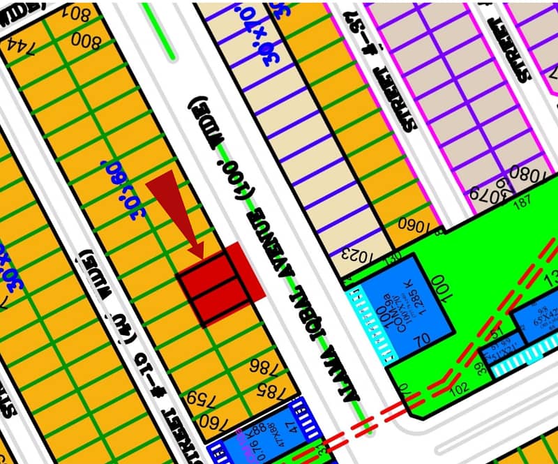 8 Marla Dual twin Plots for Sale in Mumtaz City, Islamabad Chenab Block - 2