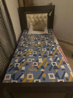 Single Bed with Mattress for Sale