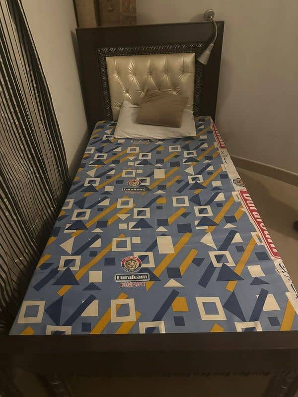 Single Bed with Mattress for Sale 0