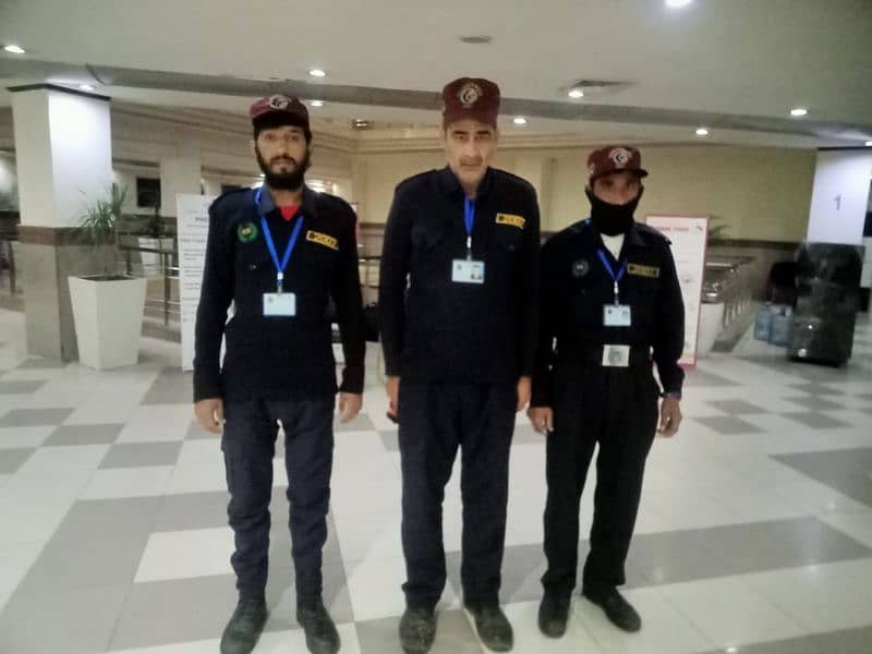 Security Supervisor and Security Guard 1