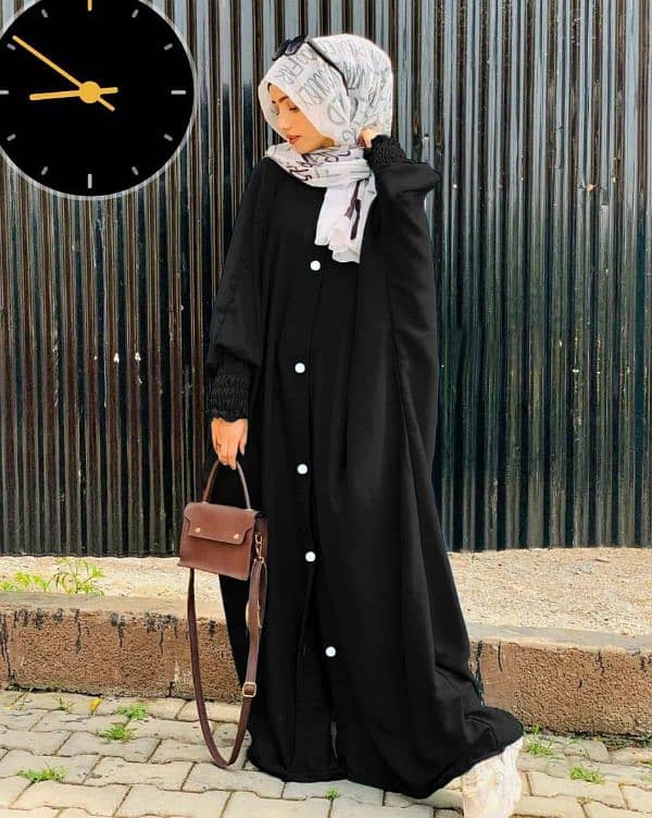 Georgette full abaya 6