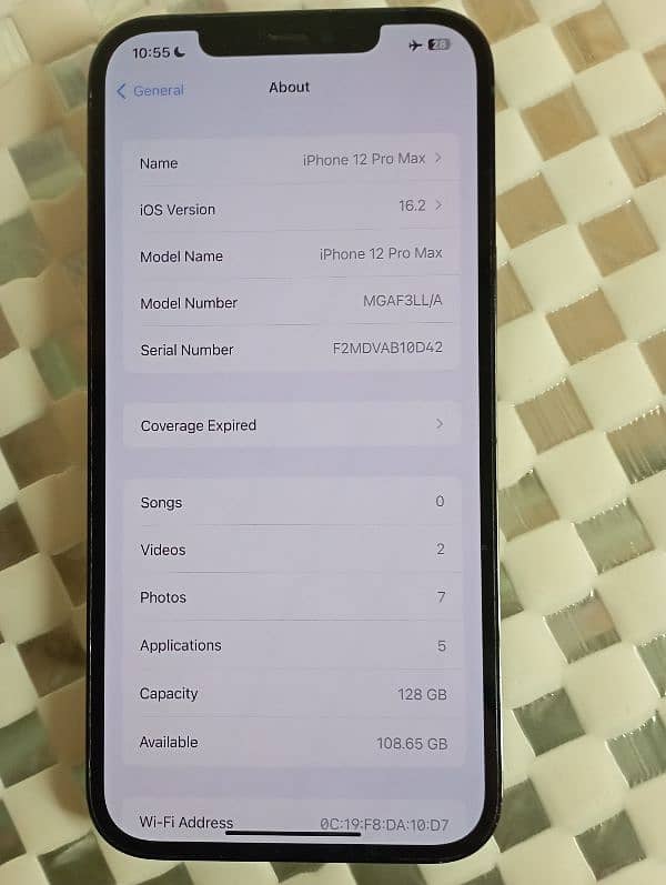 iPhone 12 pro max || 91 battery health || full new condition 10/10 4