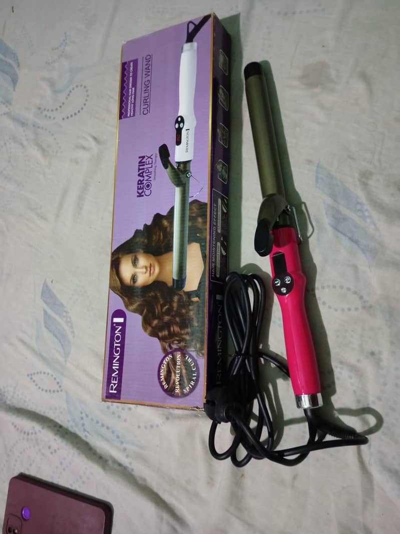 Remington Hair Curler open for testing Everything is working perfect 3