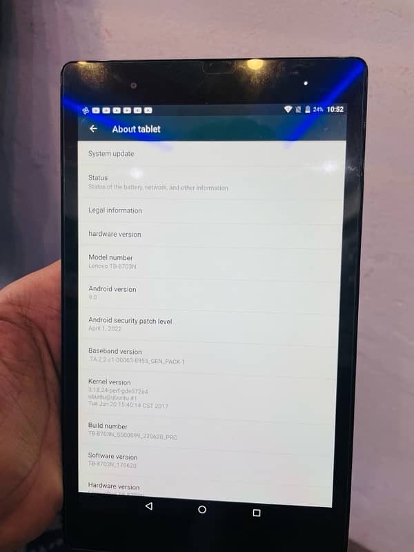 Lenovo TAB 3GB RAM 16GB ROM Dual sim pta ok 3