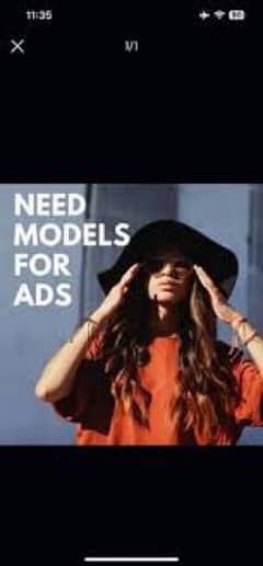 Need Female model required