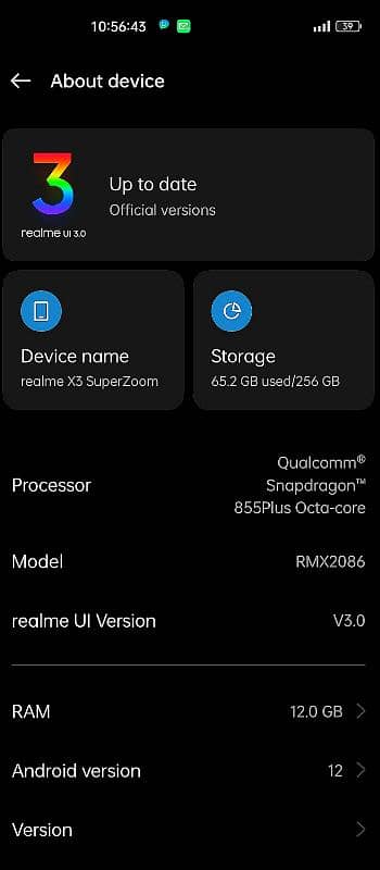 realme x3 superzoom 19/256 gb 8