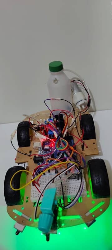 Fire Fighter Car Project Arduino 3